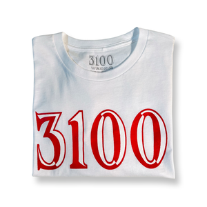 3100 (White) T-Shirt